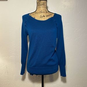 Kenneth Cole bateau neck blouse, size medium.